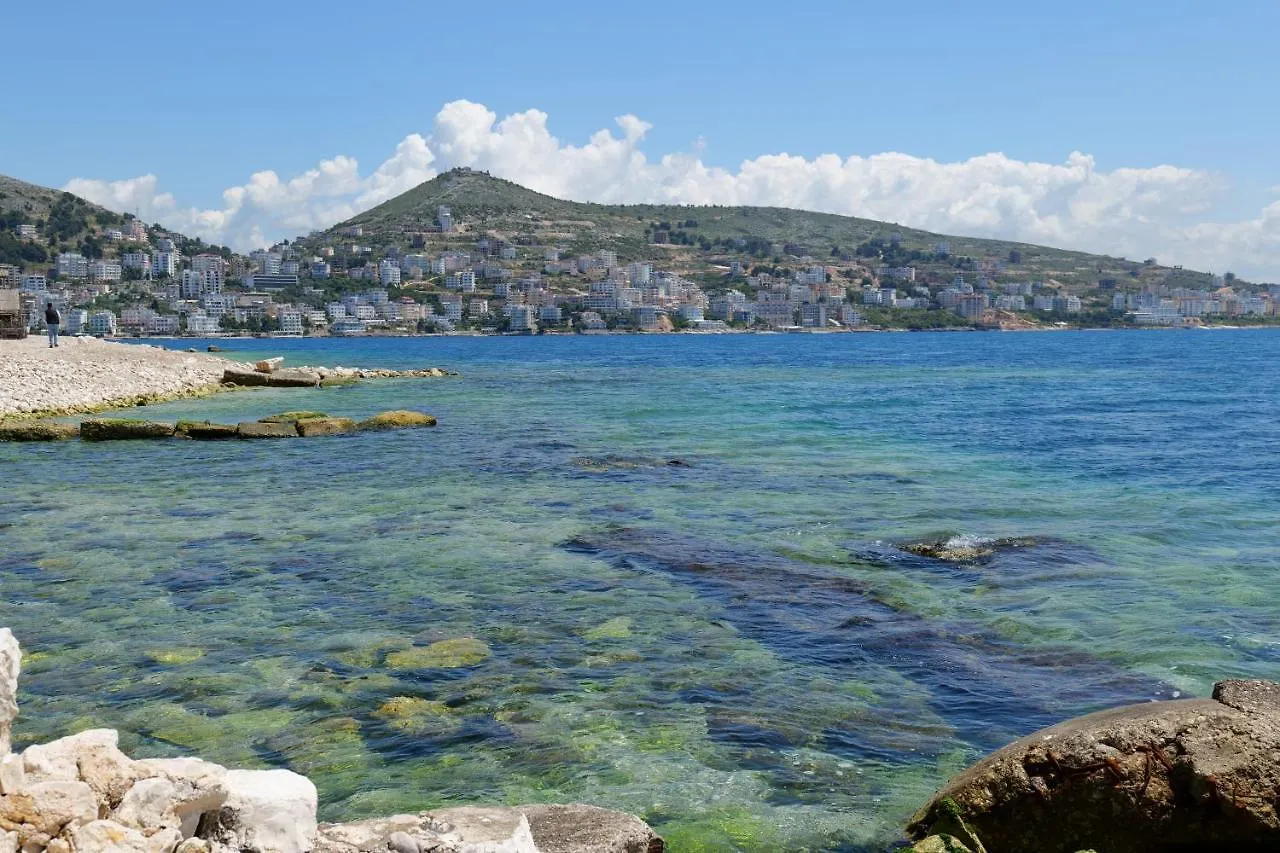 海洋概览套房住宿 Sarandë